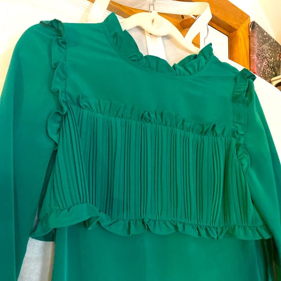 Maje green dress - Picture 1 of 5